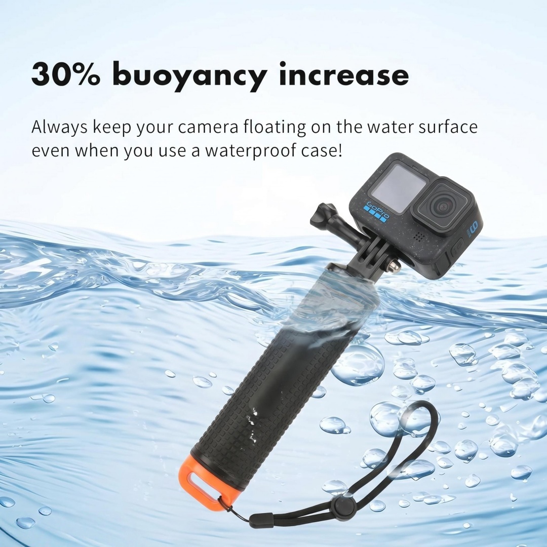 Action Camera Floating Handle Grip - Poignée flottante pour GoPro Hero 13
