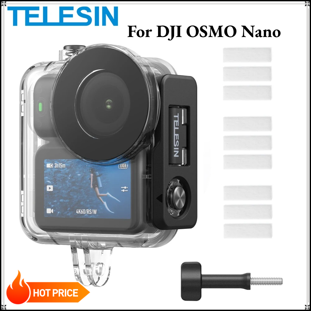 Action Camera Diving Case Underwater 60M - TELESIN – boîtier étanche pour plongée