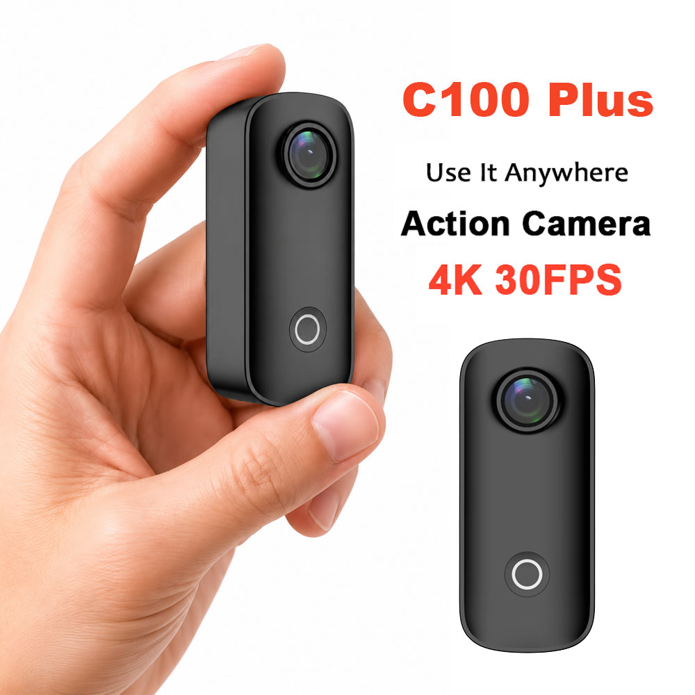 Action Camera Waterproof 30M Without Case - Caméra d'action SJCAM C100+ Thumb 4K/30fps