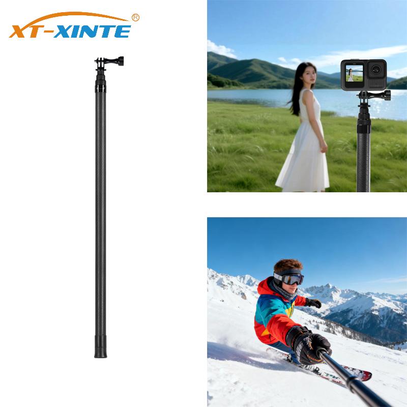Action Camera Selfie Stick Invisible - Perche à Selfie Invisible en Fiber