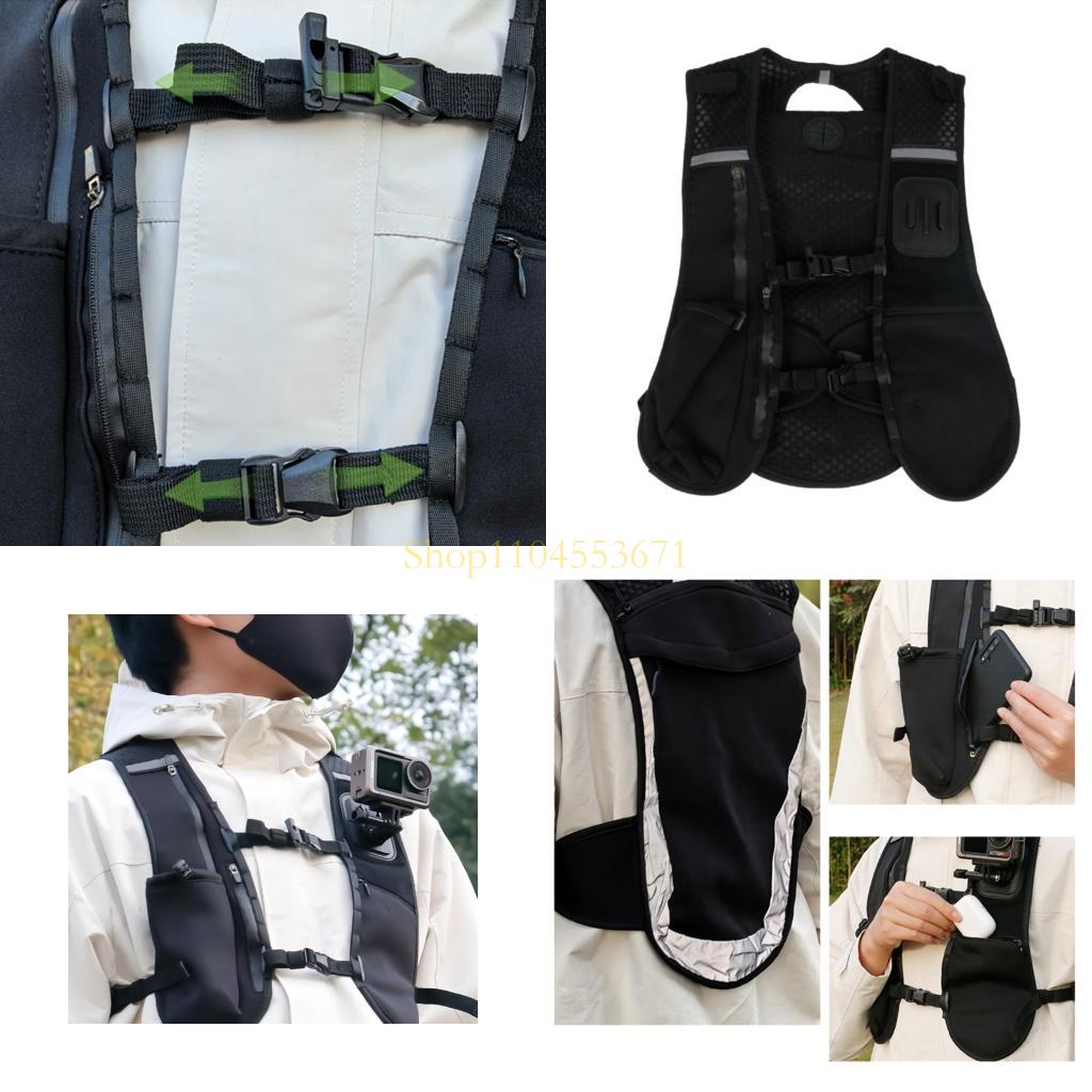 Action Camera Chest Strap Harness Mount - Meilleure Promo Sangles harnais sur poitrine,