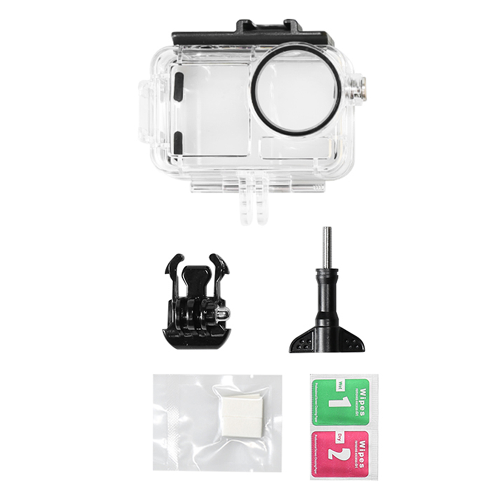 Action Camera Diving Case Underwater 60M - Boîtier étanche 60M/196FT pour DJI Osmo