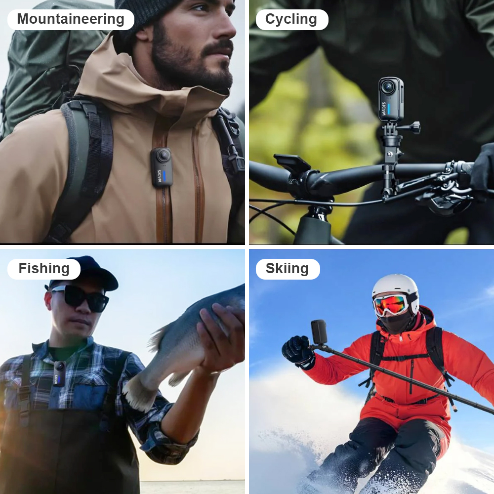 Caméra miniature SJCAM C110 4K - Action Camera Waterproof 30M Without Case avis et prix