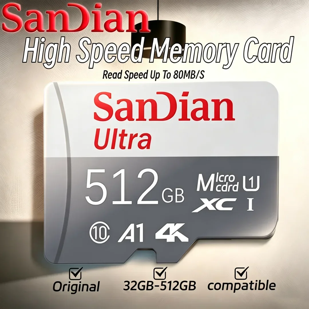Carte Micro TF SD haute vitess - Action Camera Micro Sd Card 128Gb V30 avis et prix