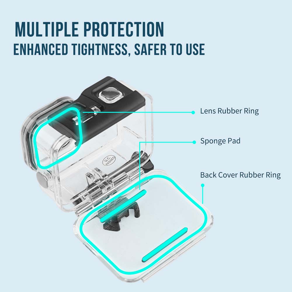 Boîtier étanche 60M pour GoPro - Action Camera Diving Case Underwater 60M avis et prix