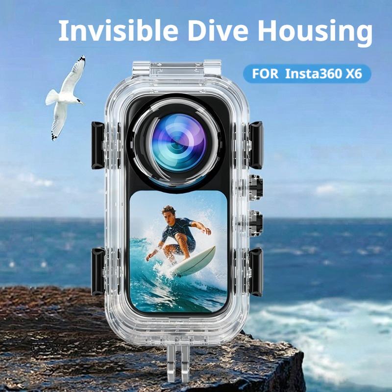 Étui de protection invisible é - Action Camera Diving Case Underwater 60M avis et prix