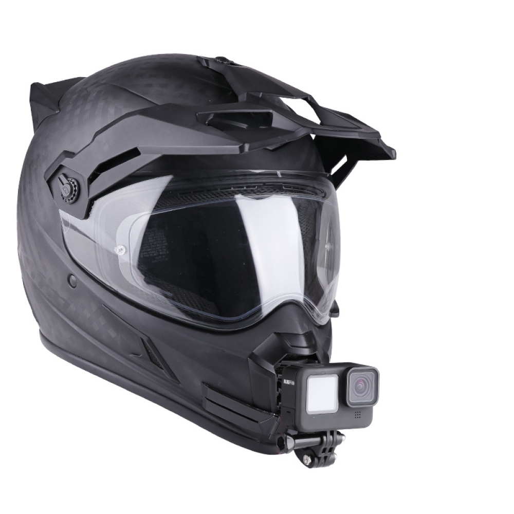 Support de caméra d'action pou - Action Camera Motorcycle Helmet Mount avis et prix