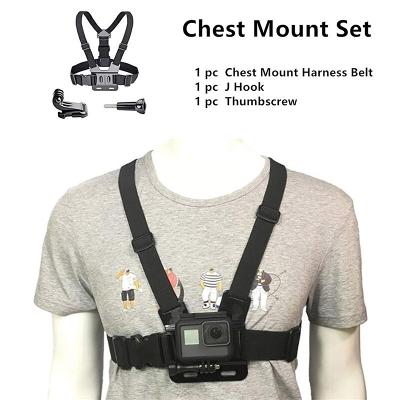 B31B : harnais de fixation sur - Action Camera Chest Strap Harness Mount avis et prix