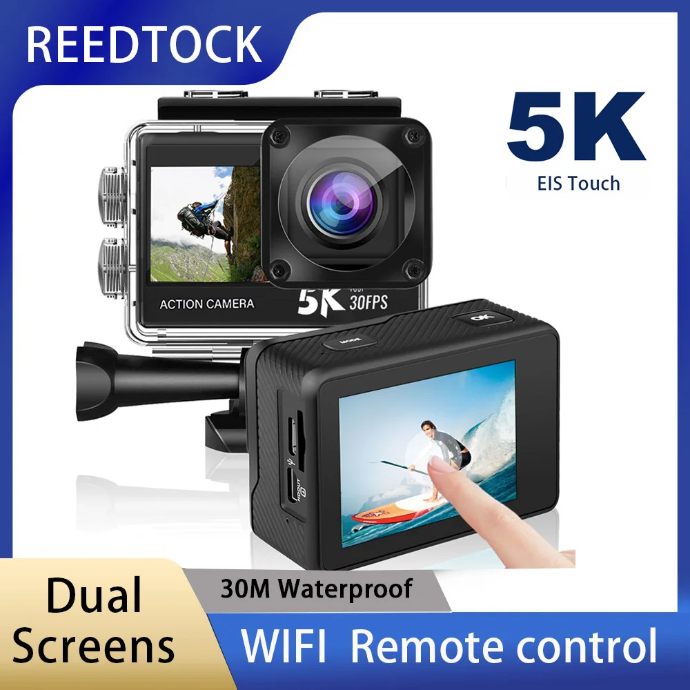 Caméra d'action 5K 4K60fps, do - Action Camera 4K 60Fps Dual Screen avis et prix