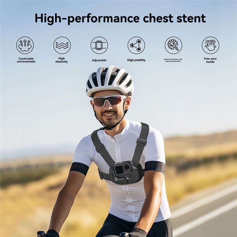 Harnais de poitrine B92B pour  - Action Camera Chest Strap Harness Mount avis et prix
