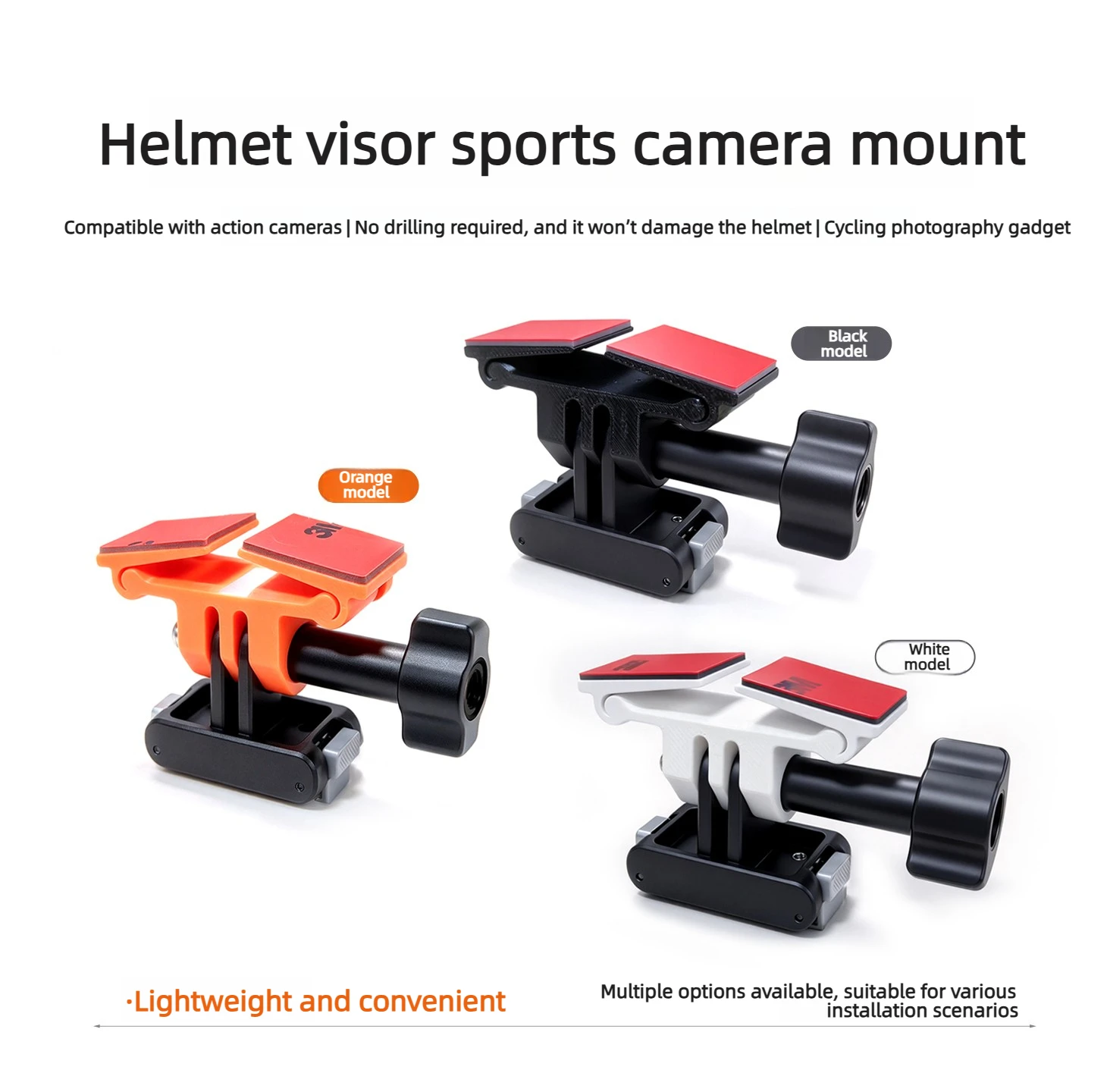 Support de caméra de style Bel - Action Camera Motorcycle Helmet Mount avis et prix