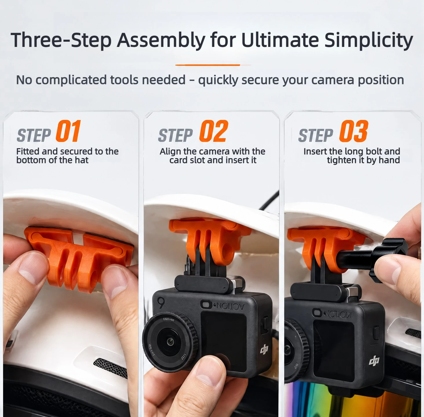 Support de caméra de style Bel - Action Camera Motorcycle Helmet Mount avis et prix