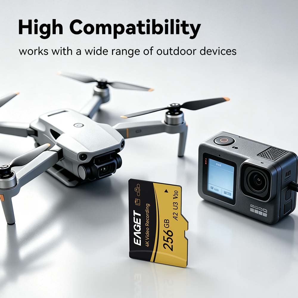 Carte mémoire EAGET TF Micro S - Action Camera Micro Sd Card 128Gb V30 avis et prix