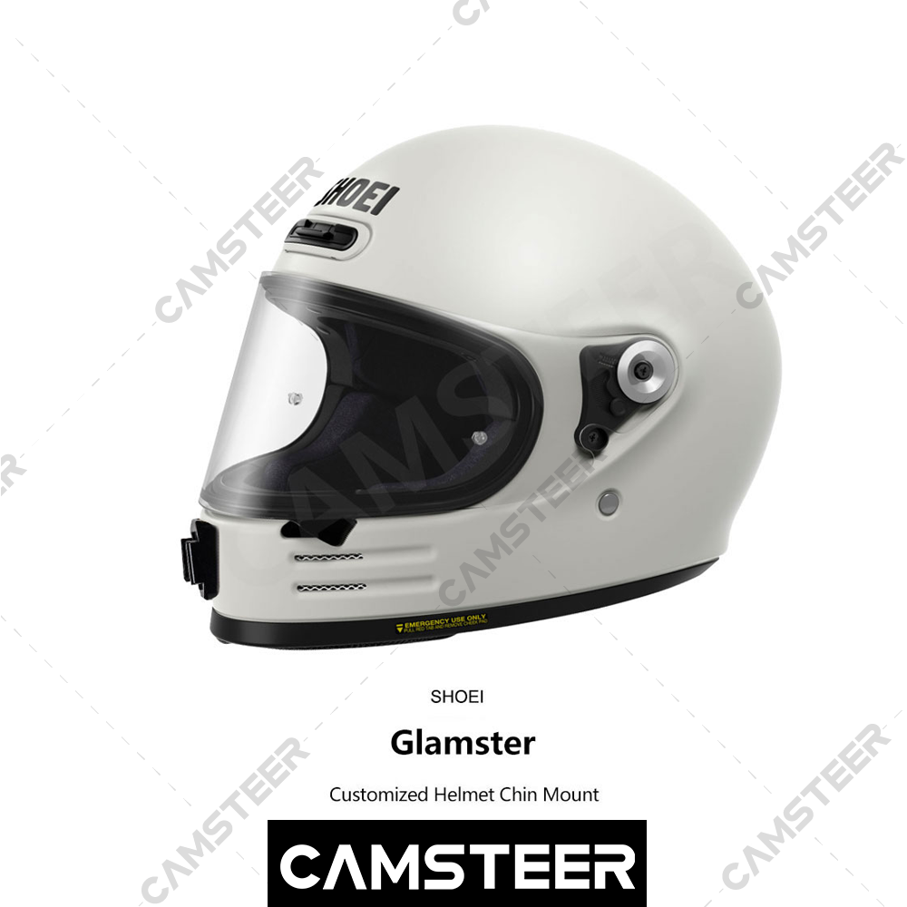 SHOEI-Menton de casque de moto - Action Camera Motorcycle Helmet Mount avis et prix