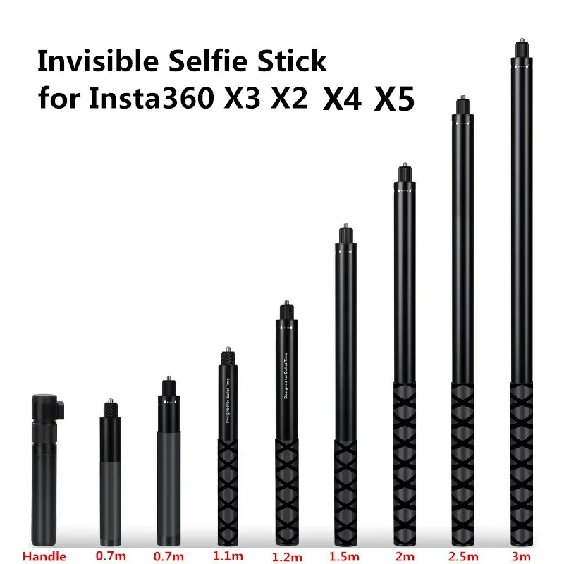 Perche à Selfie Invisible pour - Action Camera Selfie Stick Invisible avis et prix