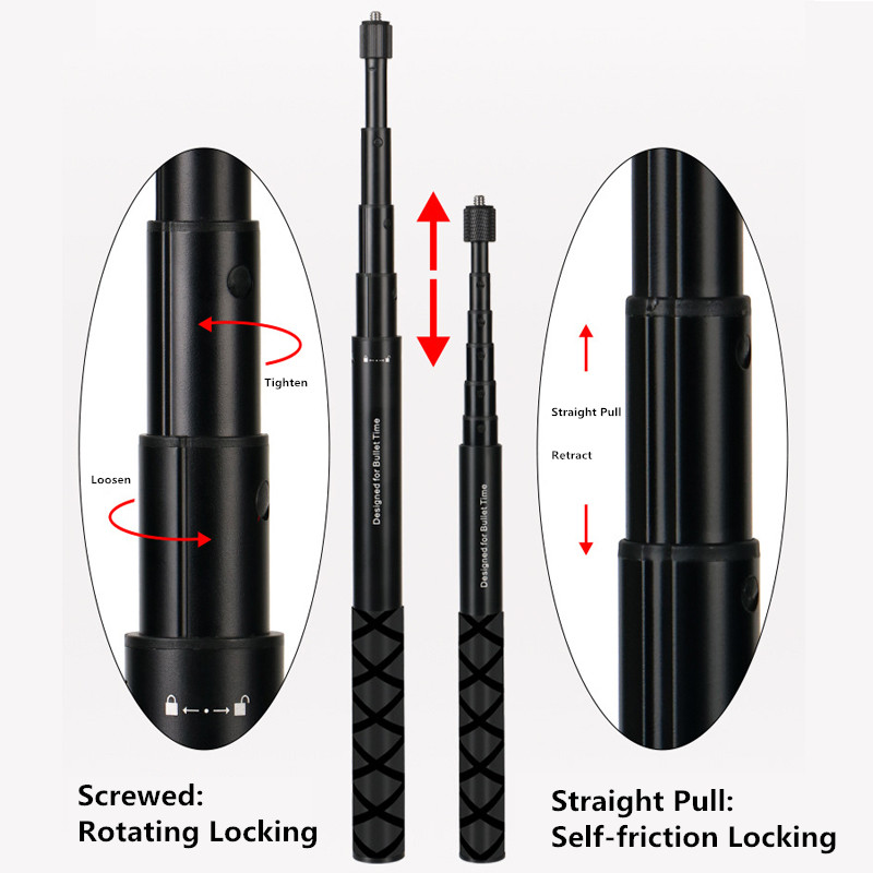 Perche à Selfie Invisible pour - Action Camera Selfie Stick Invisible avis et prix