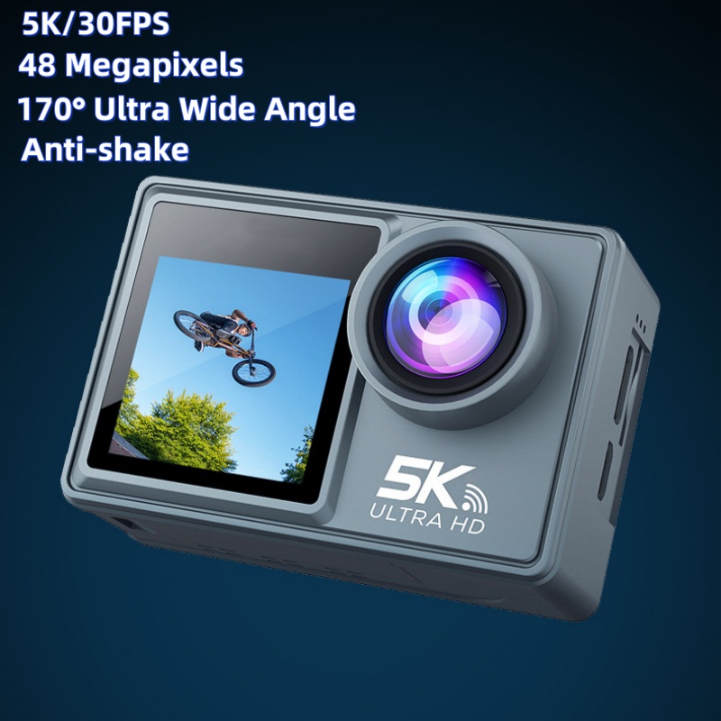 Caméra d'action 5K 5K/30FPS Do - Action Camera 4K 60Fps Dual Screen avis et prix
