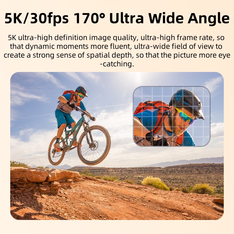 Caméra d'action 5K 5K/30FPS Do - Action Camera 4K 60Fps Dual Screen avis et prix