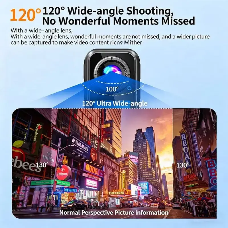 Caméra d'action 5K avec stabil - Action Camera 4K 60Fps Dual Screen avis et prix