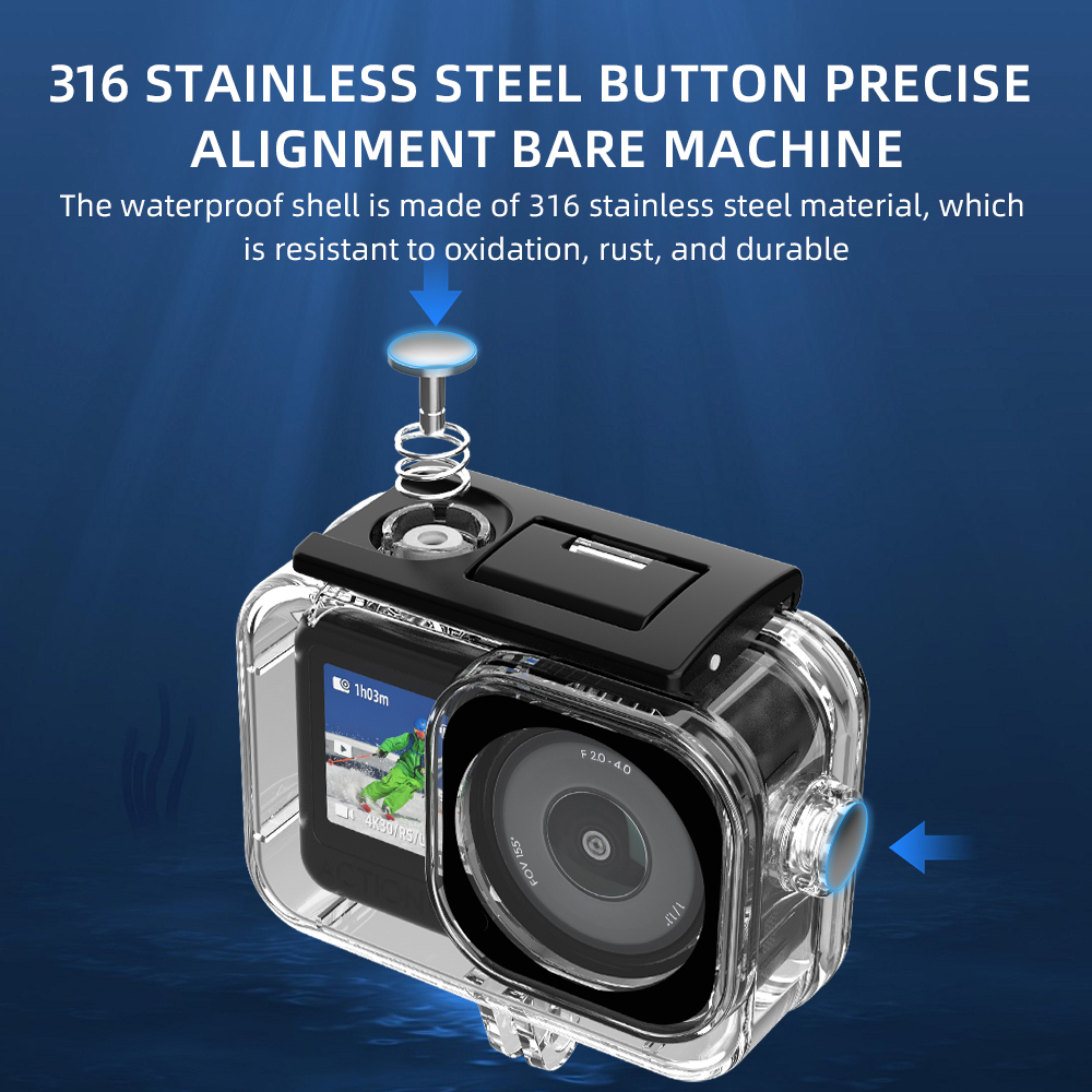 Flymile 60M étui étanche pour  - Action Camera Diving Case Underwater 60M avis et prix
