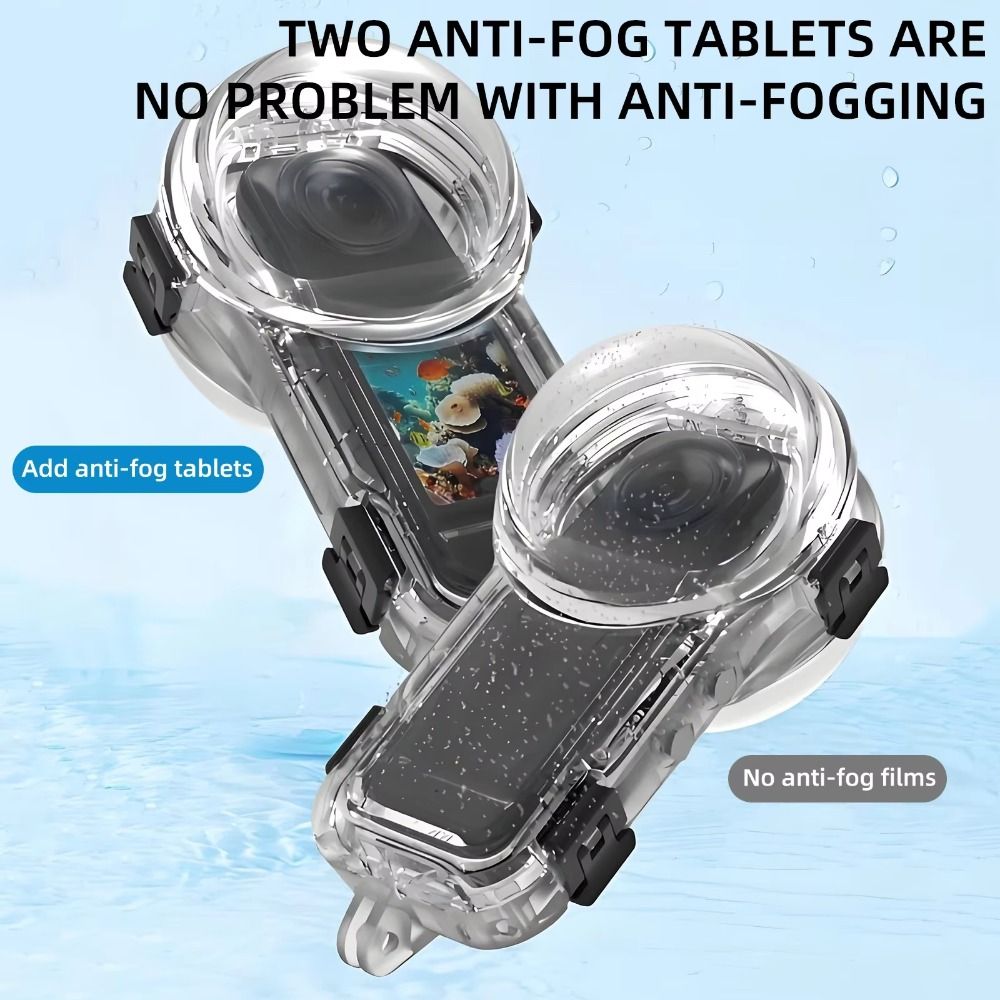 Étui de plongée Invisible 60M, - Action Camera Diving Case Underwater 60M avis et prix