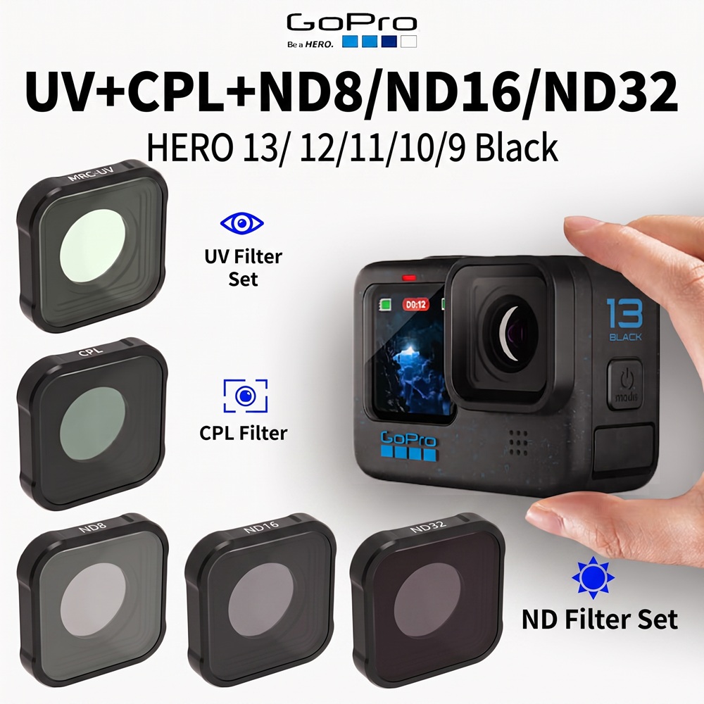 Ensemble de filtres JSR CPL ND - Action Camera Nd Filter Set 4K avis et prix