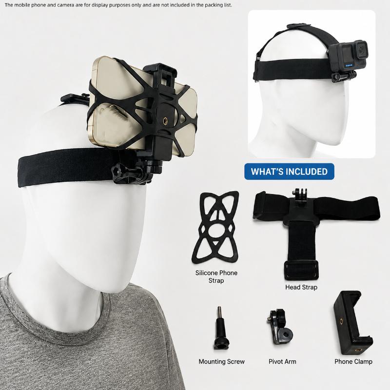 【Kit de fixation pour téléphon - Action Camera Chest Strap Harness Mount avis et prix