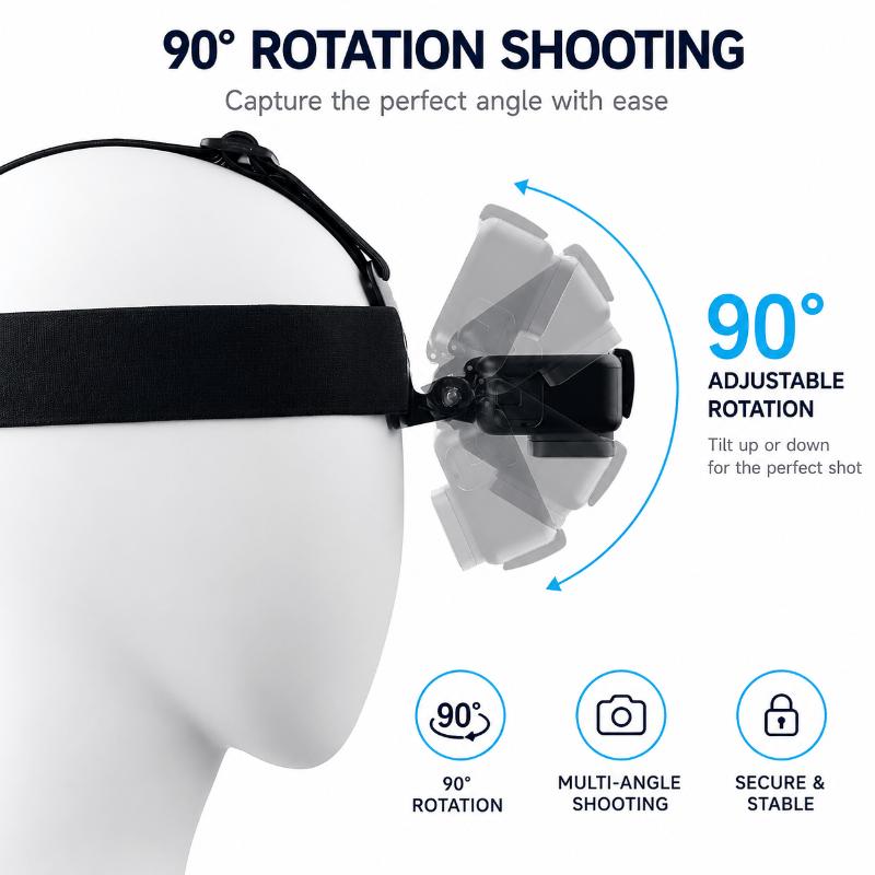 【Kit de fixation pour téléphon - Action Camera Chest Strap Harness Mount avis et prix