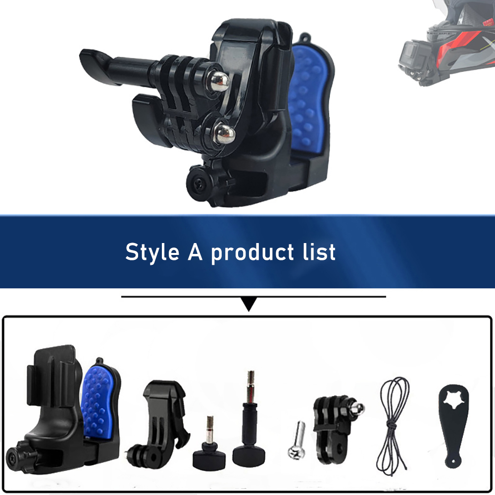 Support de téléphone et caméra - Action Camera Motorcycle Helmet Mount avis et prix