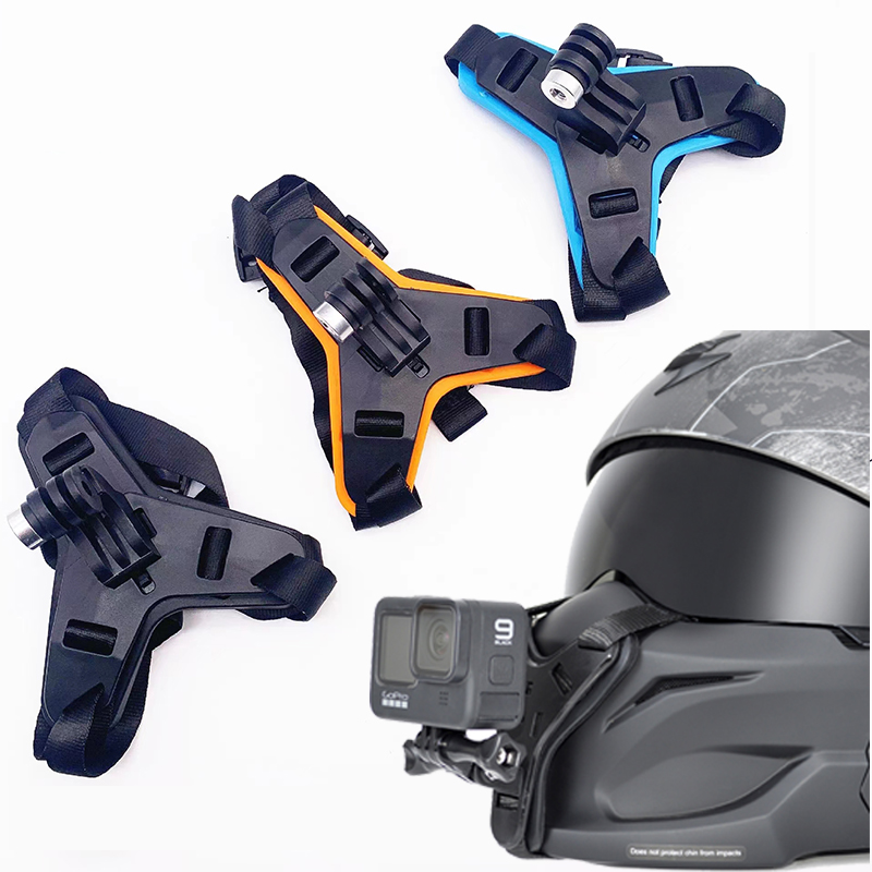 Support de menton pour casque  - Action Camera Motorcycle Helmet Mount avis et prix