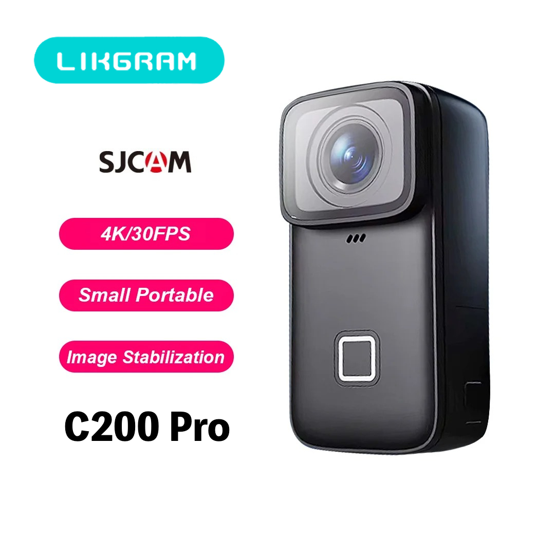 Caméra d'action 4K SJCAM C200  - Action Camera Optical Image Stabilization avis et prix