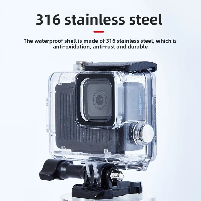 Étui étanche PC pour caméra d' - Action Camera Diving Case Underwater 60M avis et prix