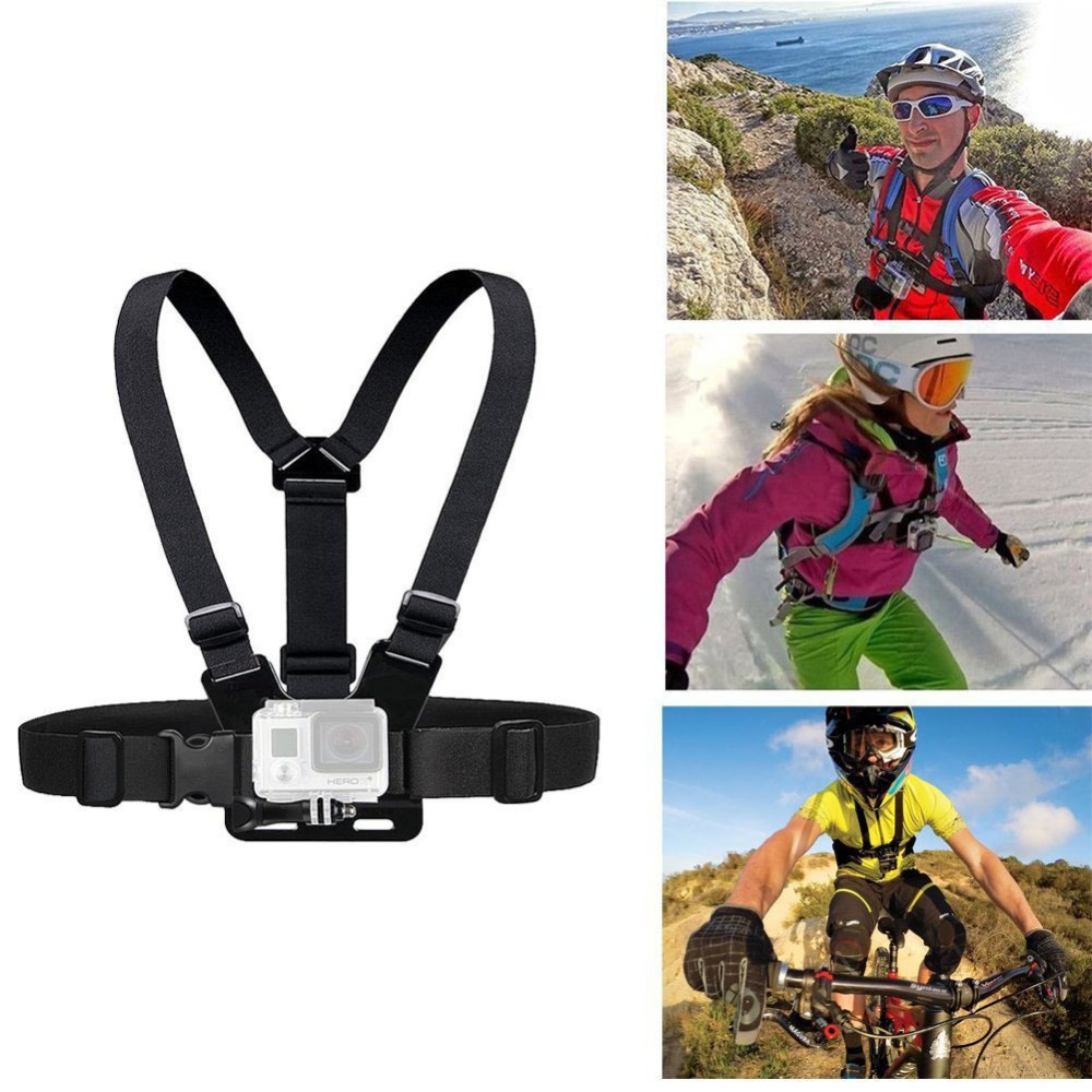 Sangle de fixation pour poitri - Action Camera Chest Strap Harness Mount avis et prix
