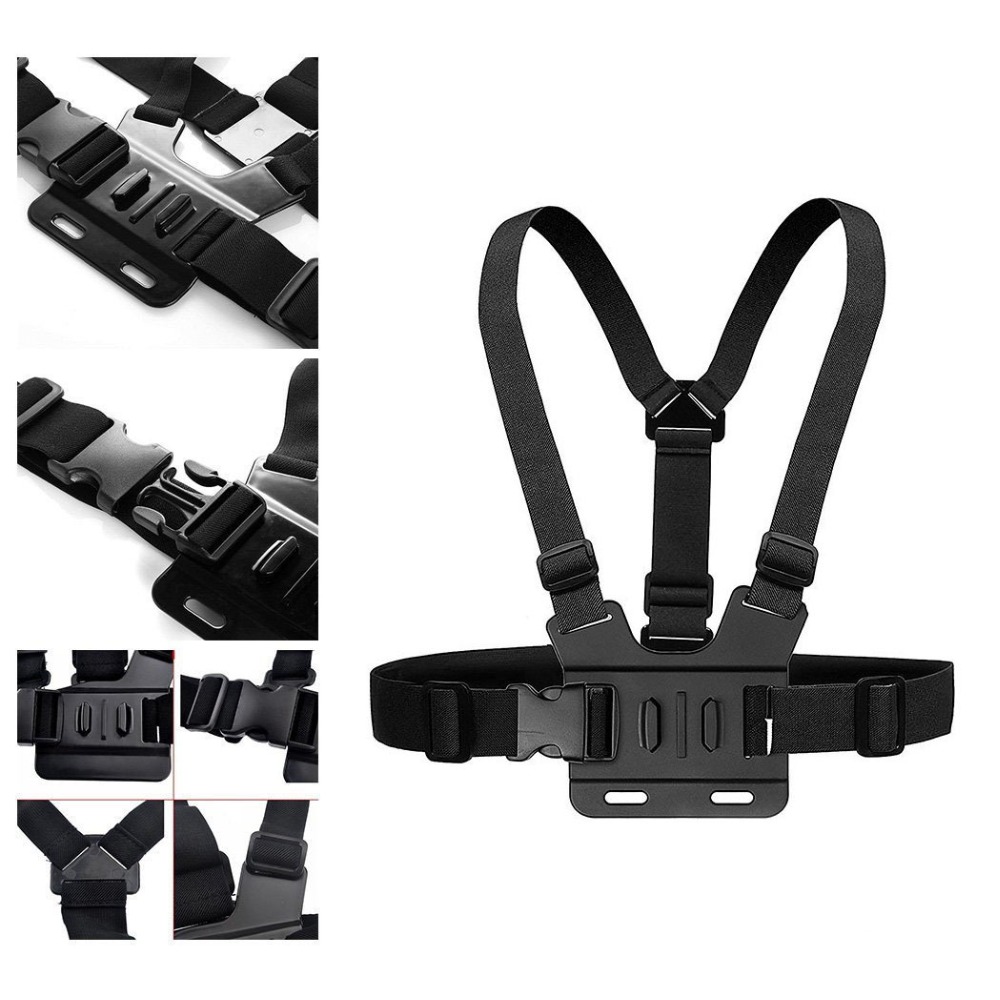 Sangle de fixation pour poitri - Action Camera Chest Strap Harness Mount avis et prix