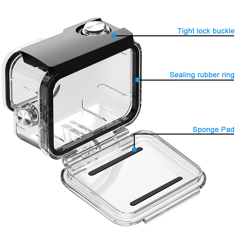 Étui étanche 60M pour GoPro He - Action Camera Diving Case Underwater 60M avis et prix