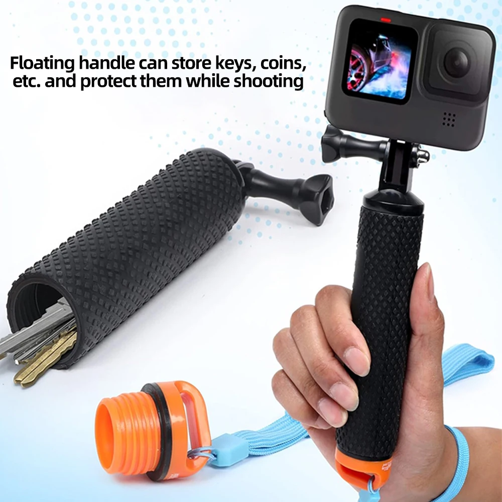Poignée flottante étanche pour - Action Camera Floating Handle Grip avis et prix