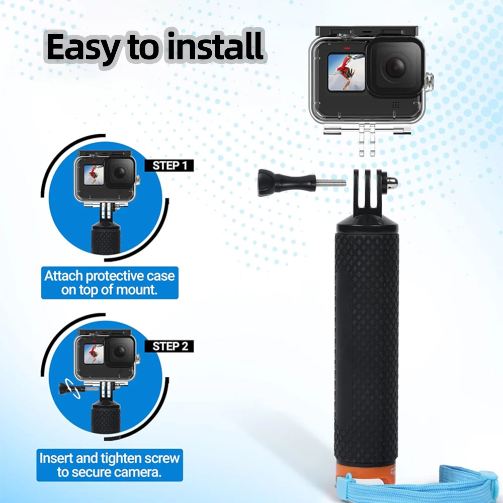 Poignée flottante étanche pour - Action Camera Floating Handle Grip avis et prix