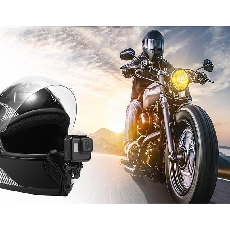 Support de téléphone et de cam - Action Camera Motorcycle Helmet Mount avis et prix