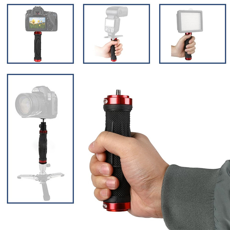 Poignée universelle à vis 1/4  - Action Camera Floating Handle Grip avis et prix