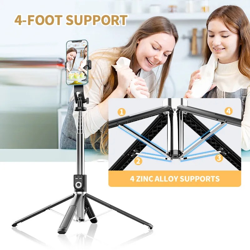 Perche à Selfie P220 sans fil, - Action Camera Selfie Stick Invisible avis et prix