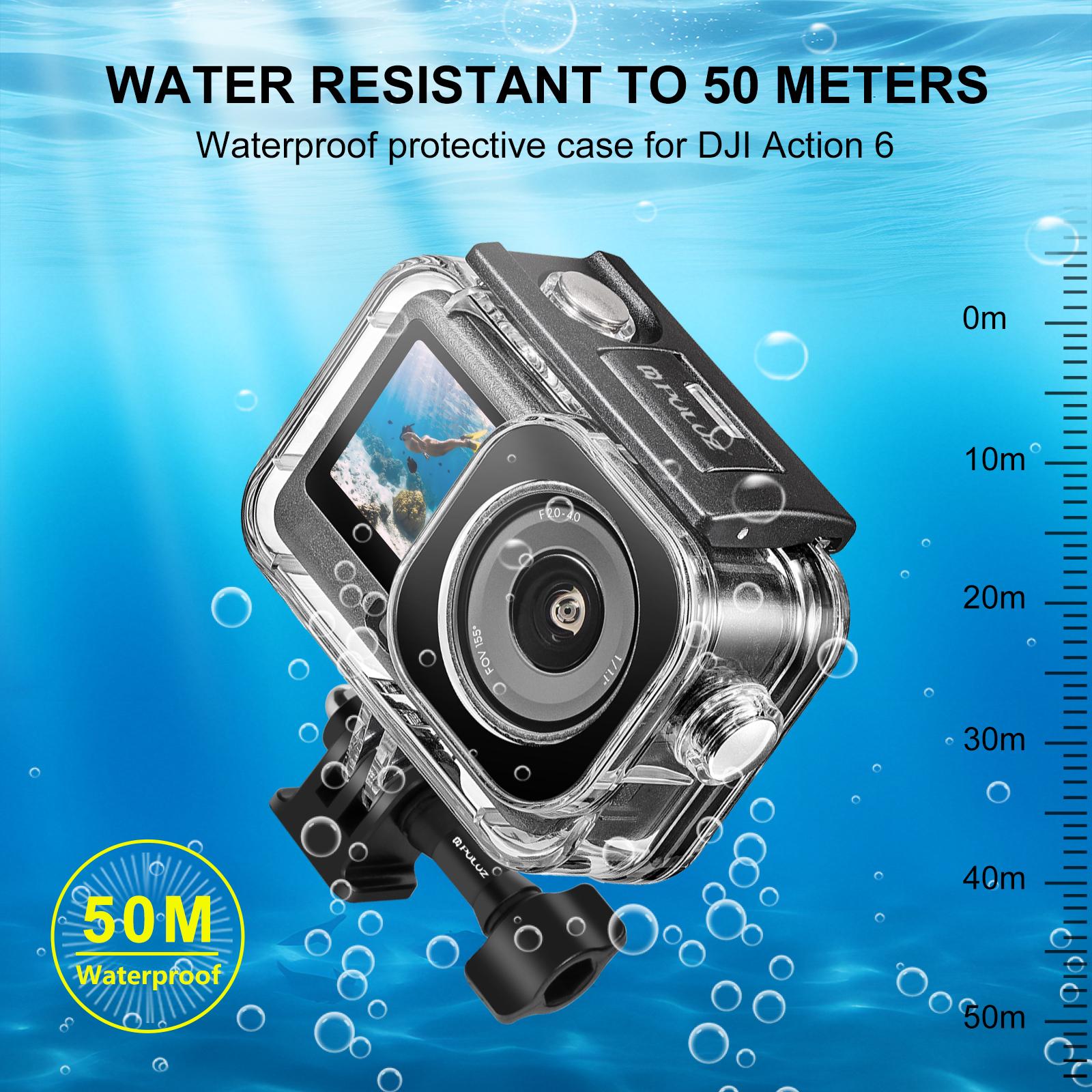 Boîtier de plongée sous-marine - Action Camera Diving Case Underwater 60M avis et prix