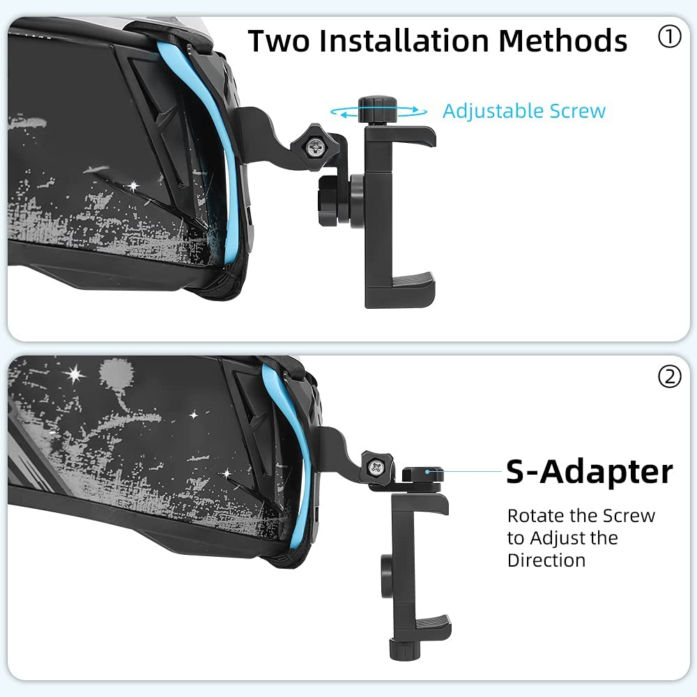 Support de téléphone pour casq - Action Camera Motorcycle Helmet Mount avis et prix