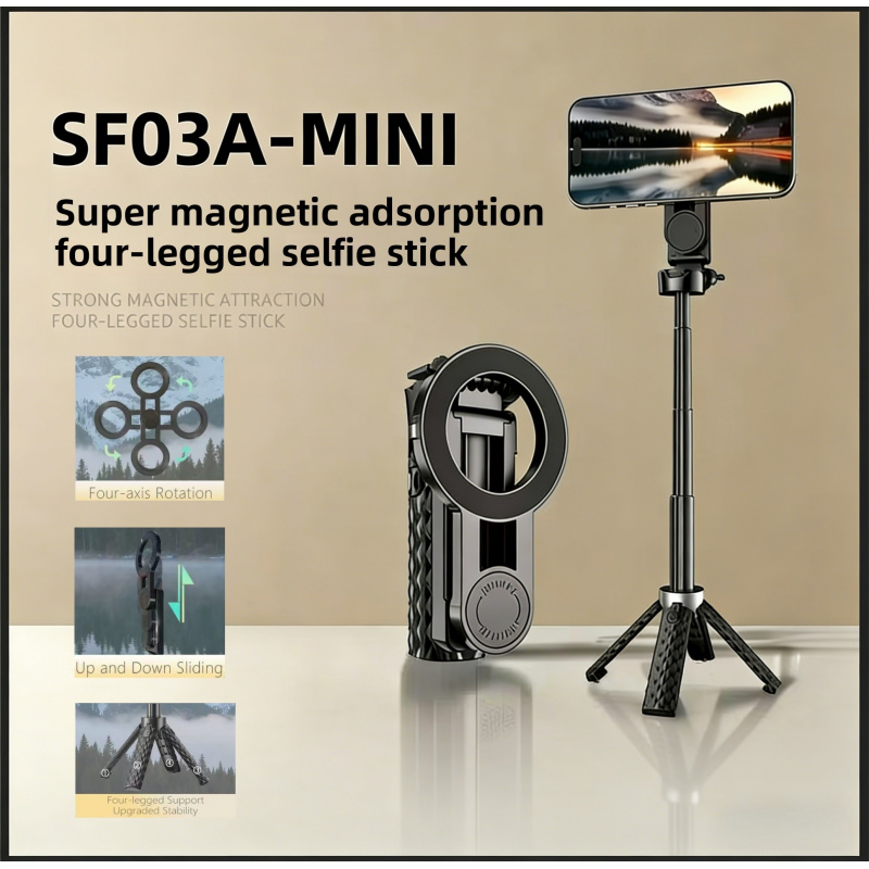 Bâton de selfie Bluetooth, min - Action Camera Selfie Stick Invisible avis et prix