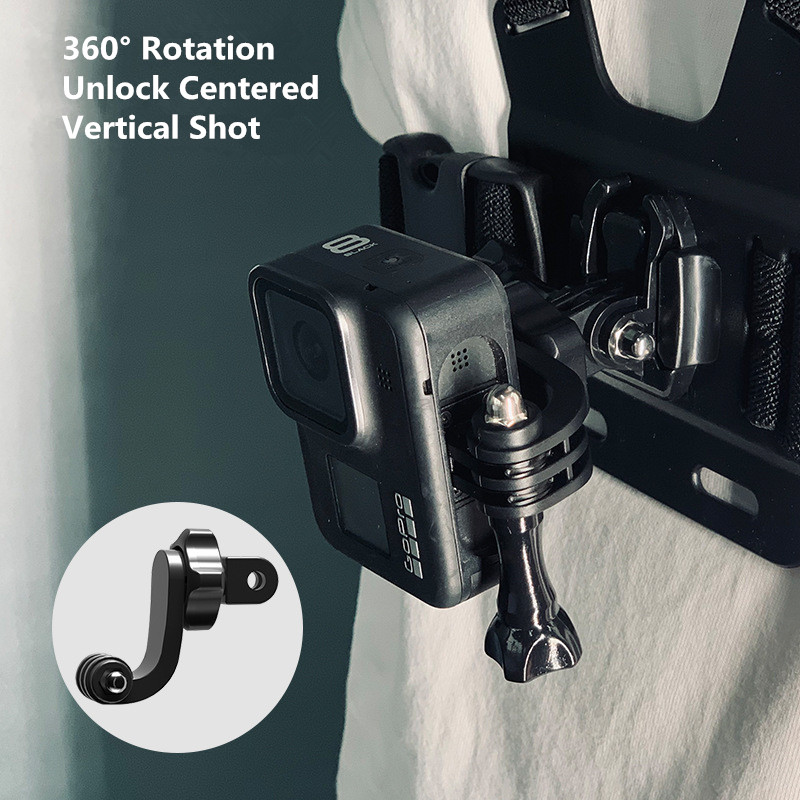 Universel 360 °   Adaptateur d - Action Camera Motorcycle Helmet Mount avis et prix