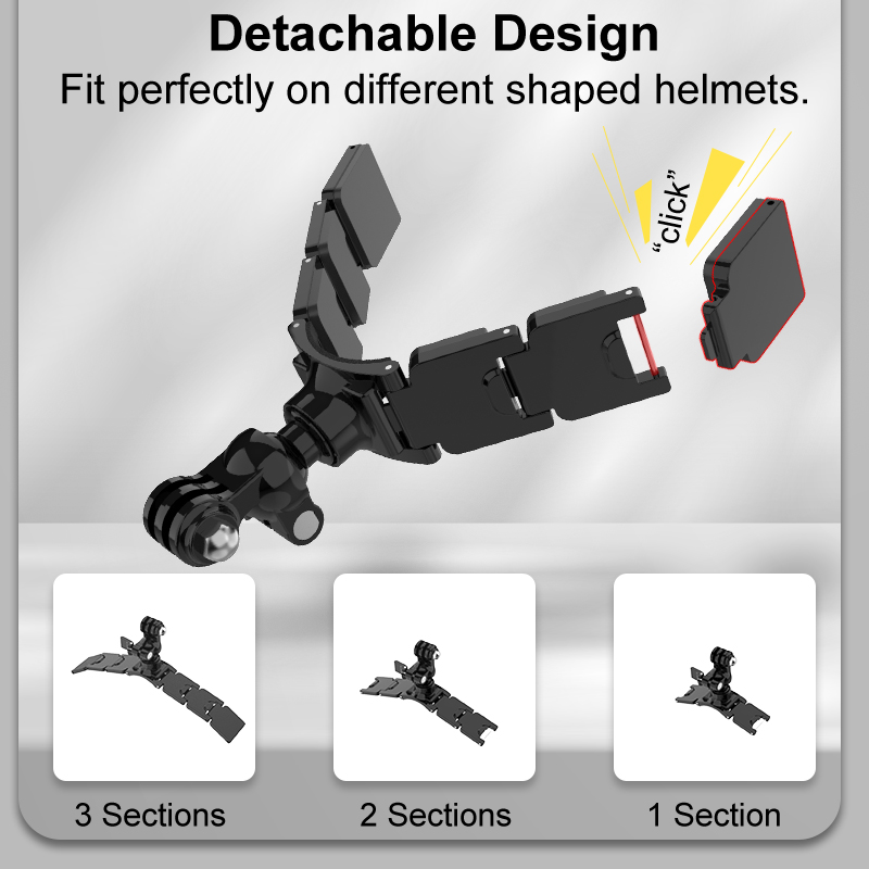 Support de menton pour casque  - Action Camera Motorcycle Helmet Mount avis et prix