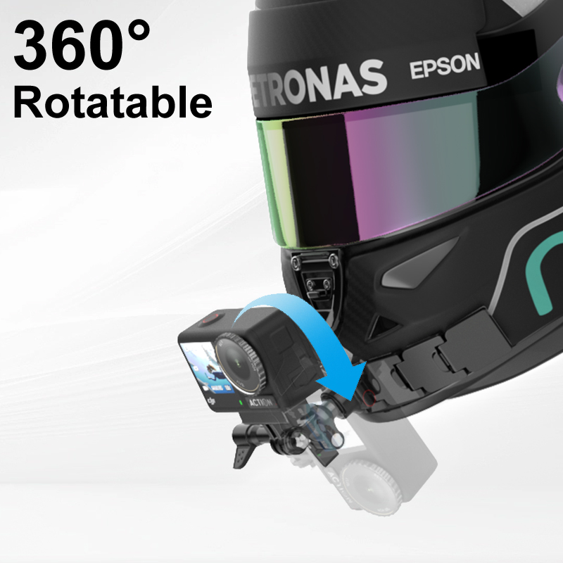 Support de menton pour casque  - Action Camera Motorcycle Helmet Mount avis et prix