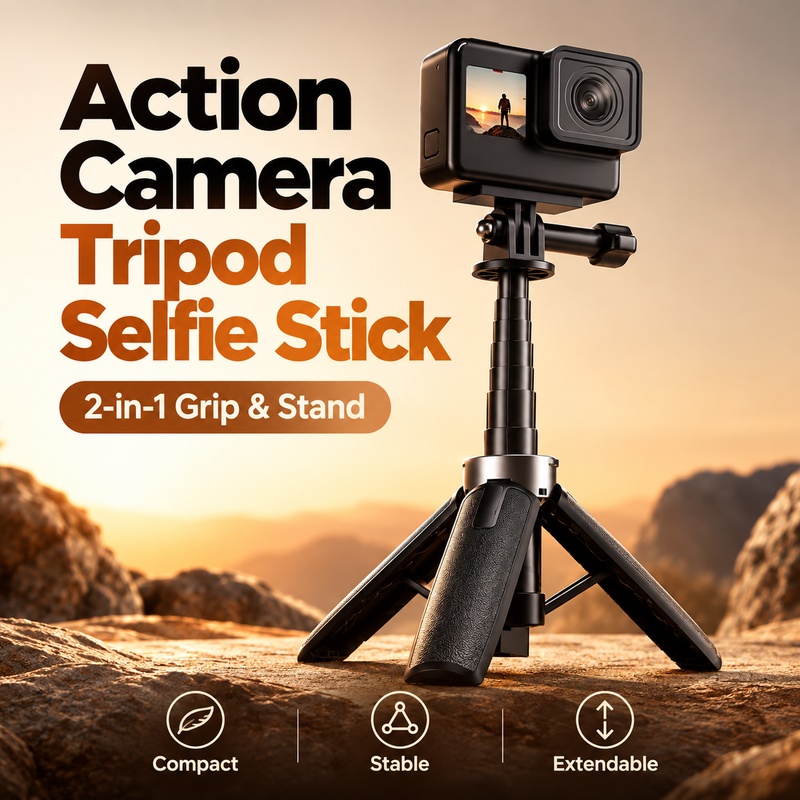 Trépied X30 compatible avec le - Action Camera Selfie Stick Invisible avis et prix