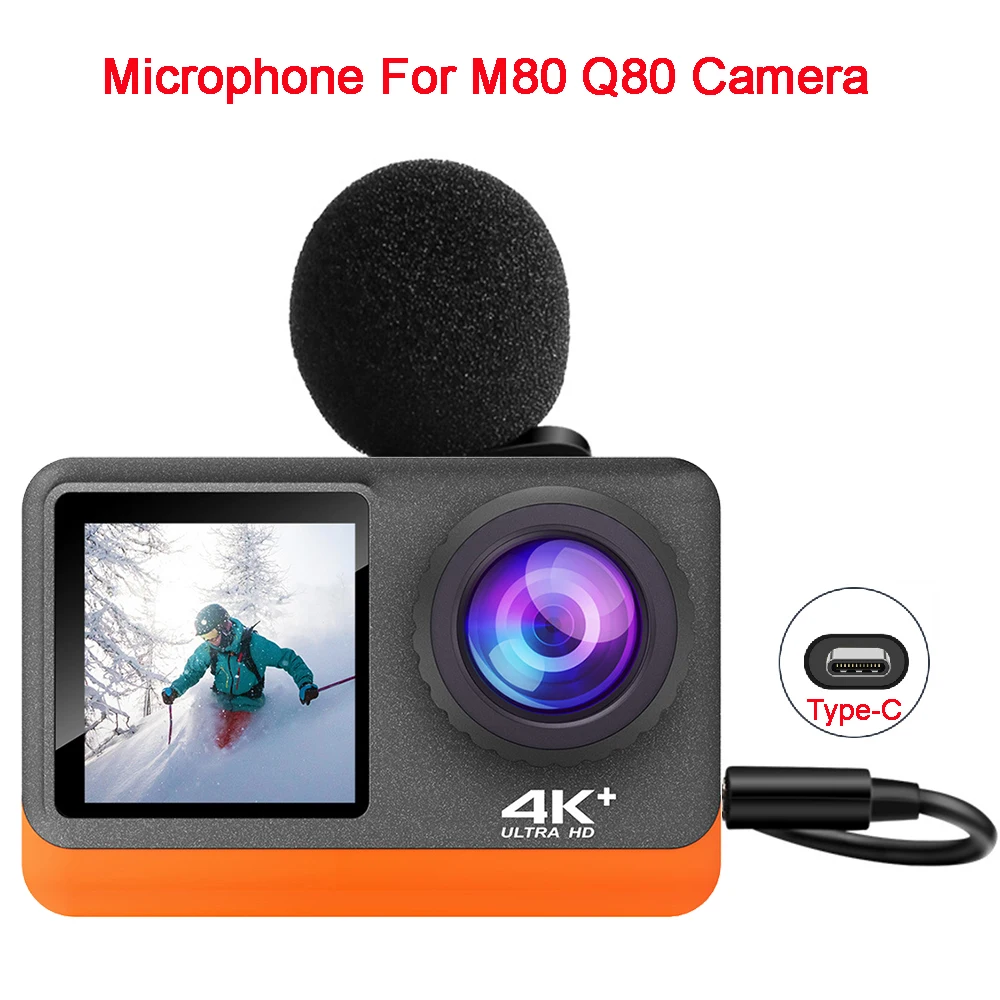 Microphone externe haute fidél - Action Camera External Microphone Usb avis et prix