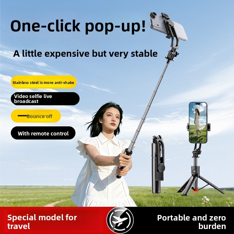 Trépied perche à selfie Blueto - Action Camera Selfie Stick Invisible avis et prix
