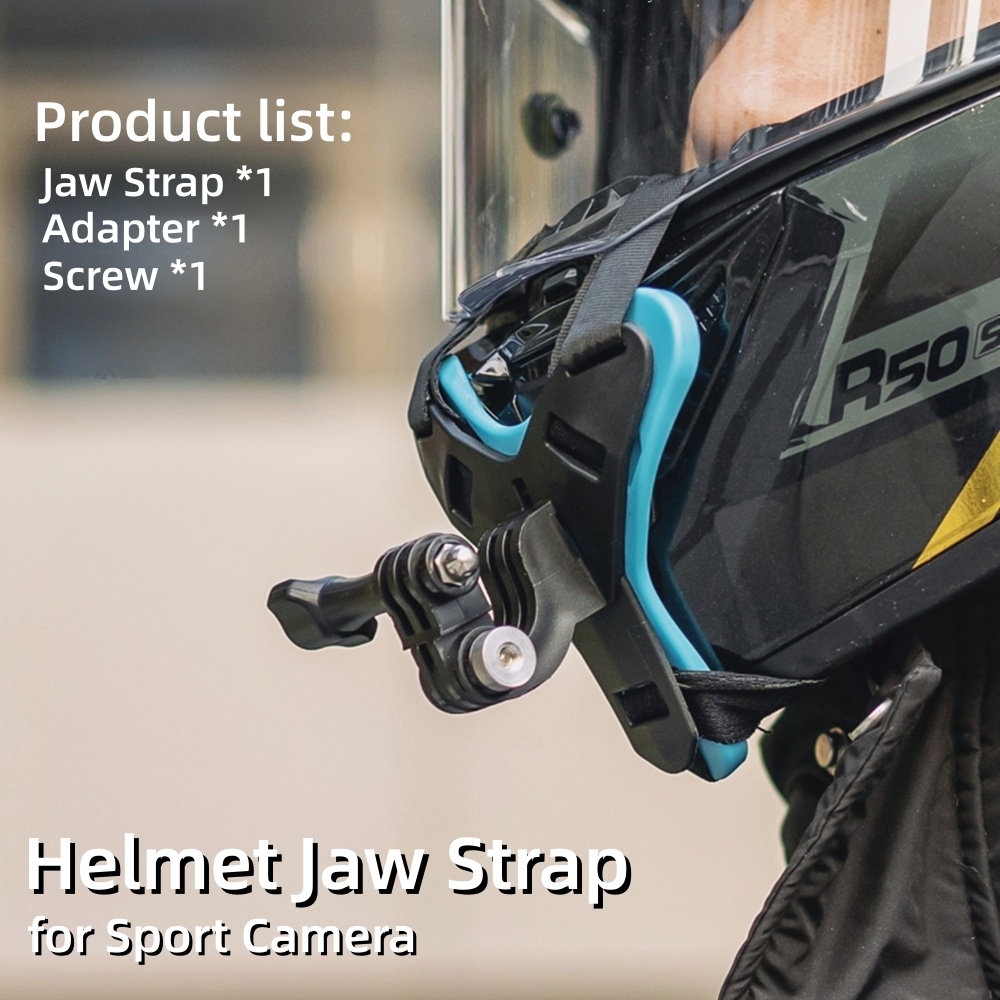 Support de mâchoire de casque  - Action Camera Motorcycle Helmet Mount avis et prix